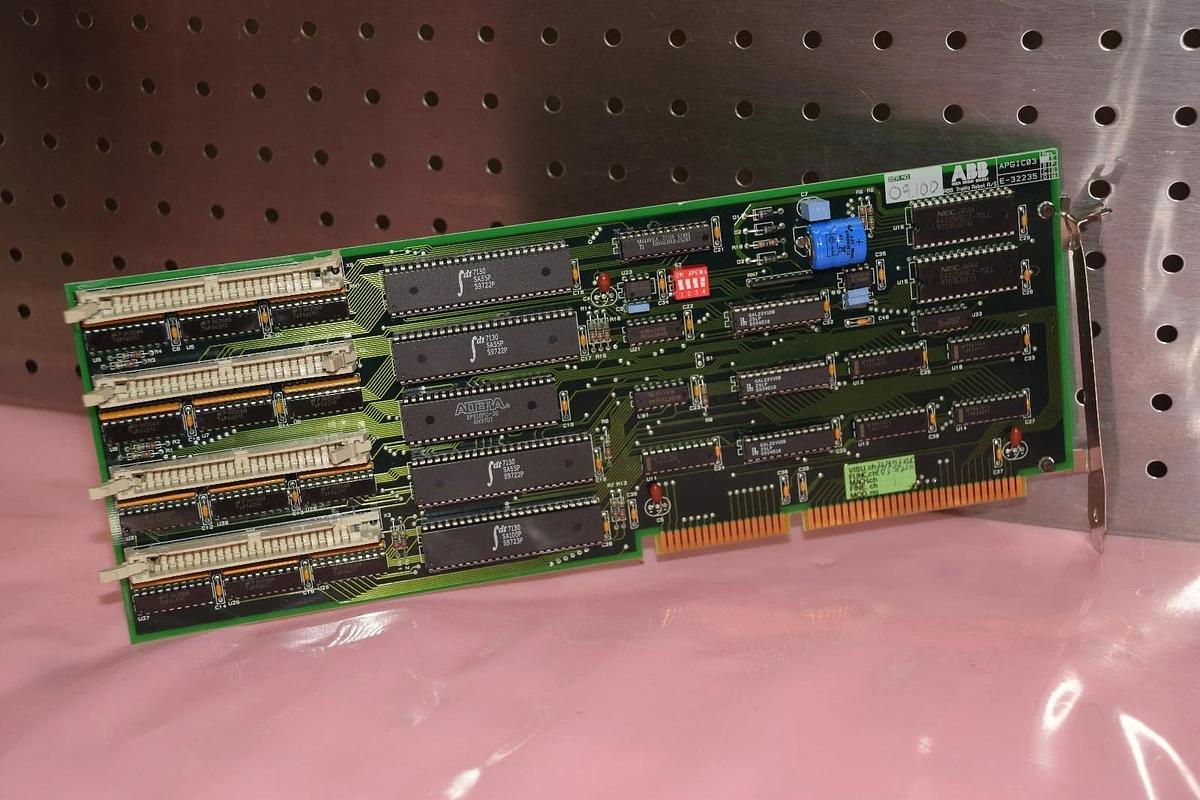 Used ABB APGIC03 General Interface Board E-32235 , Trallfa Robot A/S