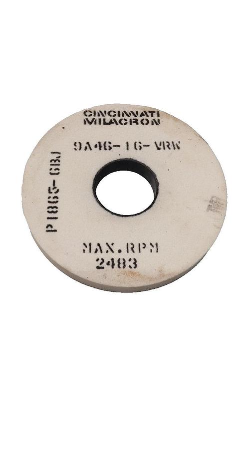 (NEW) CINCINNATI MILACRON 9A46-16-VRW 10" OD x 1" Wide 3" ID Grinding Wheel
