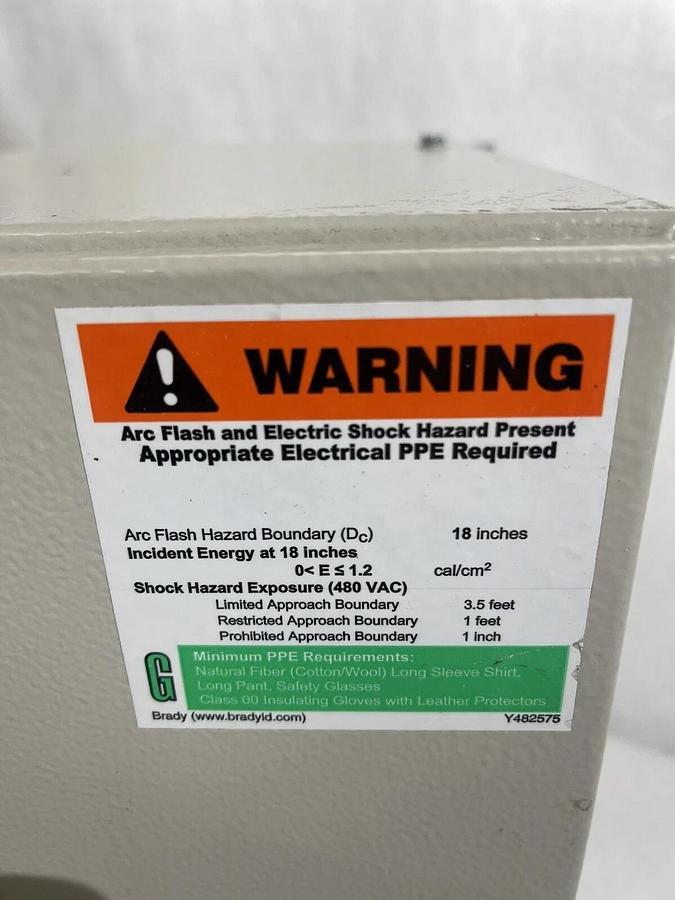 Used SIEMENS 4AT3096-0EQ80-0FD0 Transformer Pri: 380-575v Sec: 120v 3kva 17kva *Dent*