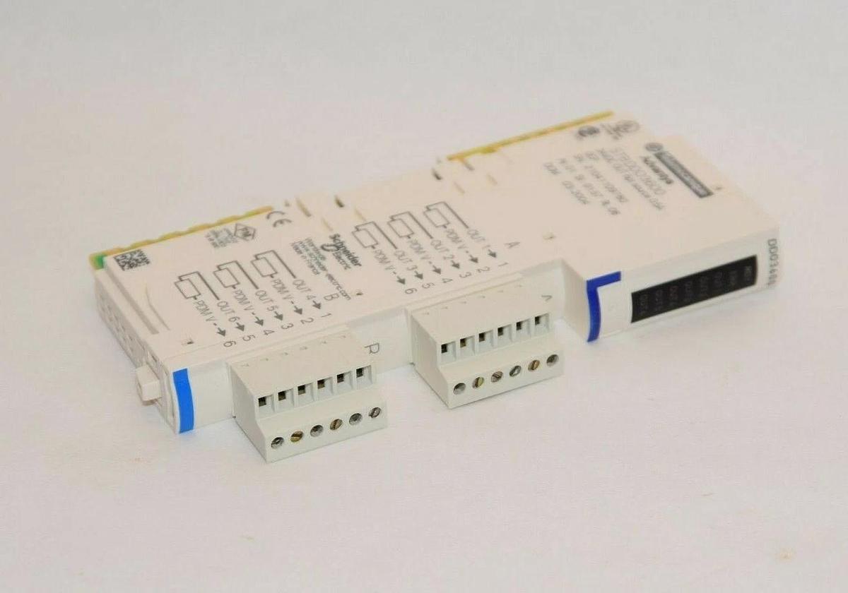 NEW) TELEMECANIQUE STBDDO3600 STBDD03600 24Vdc 6pt Advantys Distribution Module