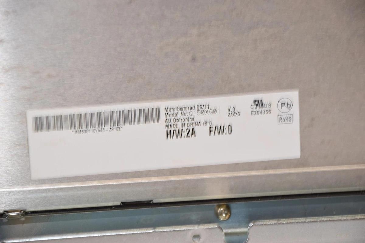 Used ALLEN BRADLEY AU OPTRONICS G150XG01 1500P 15" LCD Display Front Cover Screen