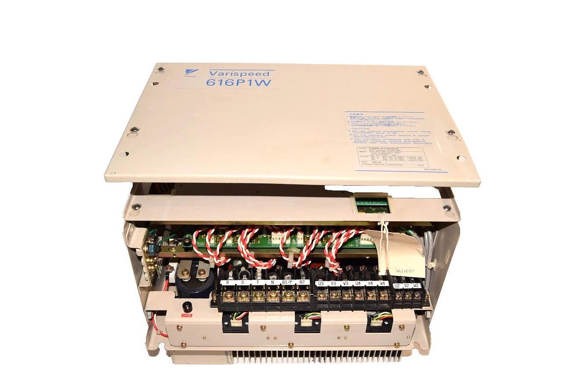 YASKAWA ELECTRIC 616P1W Varispeed Inverter Drive CIMR-P1W2014 3ph 11.4kva (NOS)