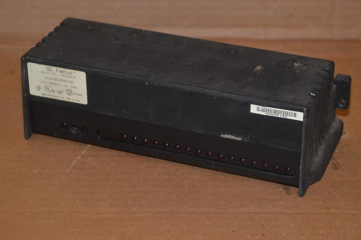 Used GE Fanuc Electr Module IC660EBD020E 24/48vdc 16 src