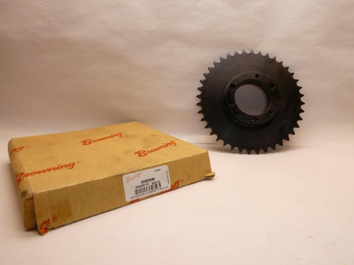 (NEW) BROWNING 40SDS40 2-11/64" Bore 40 Teeth Sprocket
