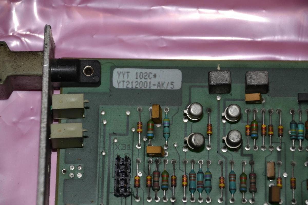 Used ABB ASEA CIRCUIT BOARD CARD YYT 102C YT212001-AK/5 2668 180-89/3