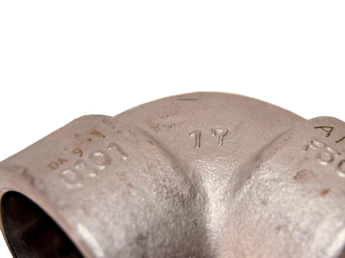 2-3/8" 304 SS Stainless Steel Socket Weld Elbow High Pressure 90° Degree SCH 10
