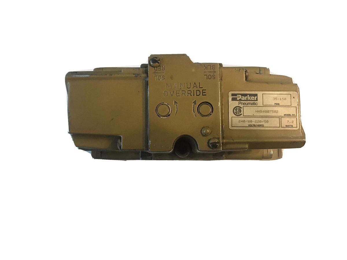 Parker Pneumatic Solenoid Valve HHB4007502 HHB 4007502 (NEW)