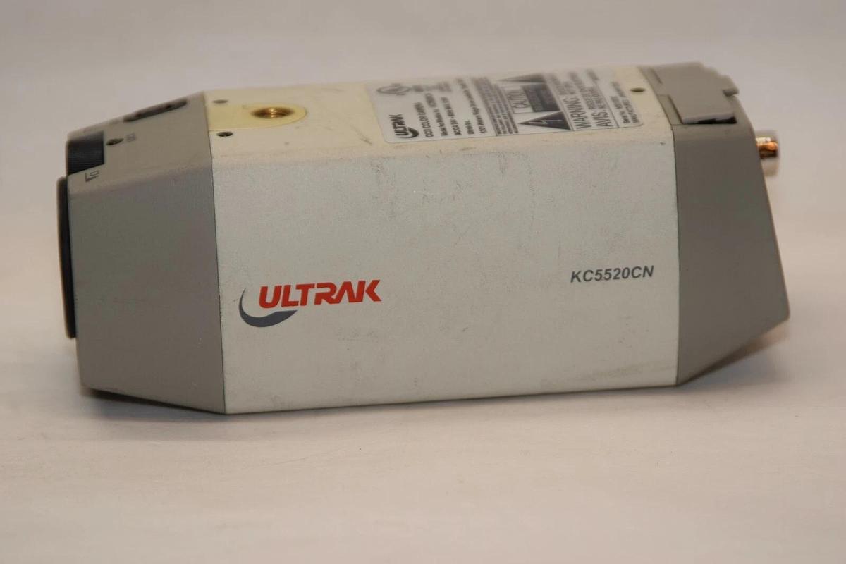 Used ULTRAK KC5520CN 24Vac 60Hz 6.0W CCD Color Camera