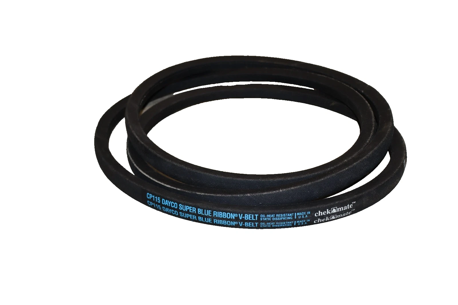 Dayco V-Belt Belt CP115 Super Blue Ribbon Static Dissipating CP-115 USA (New)