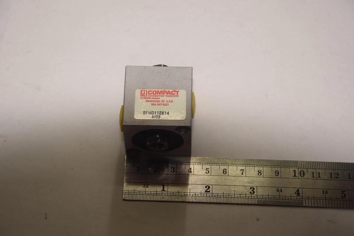 COMPACT AIR SFHD118x14 4/03 AIR PNEUMATIC CYLINDER NEW