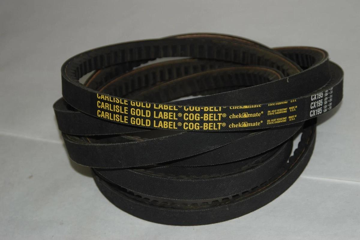 (New) Carlisle Gold Ribbon Cog-Belt CX195 1304 - 2R1 Cogged Belt CX 195 CX-195