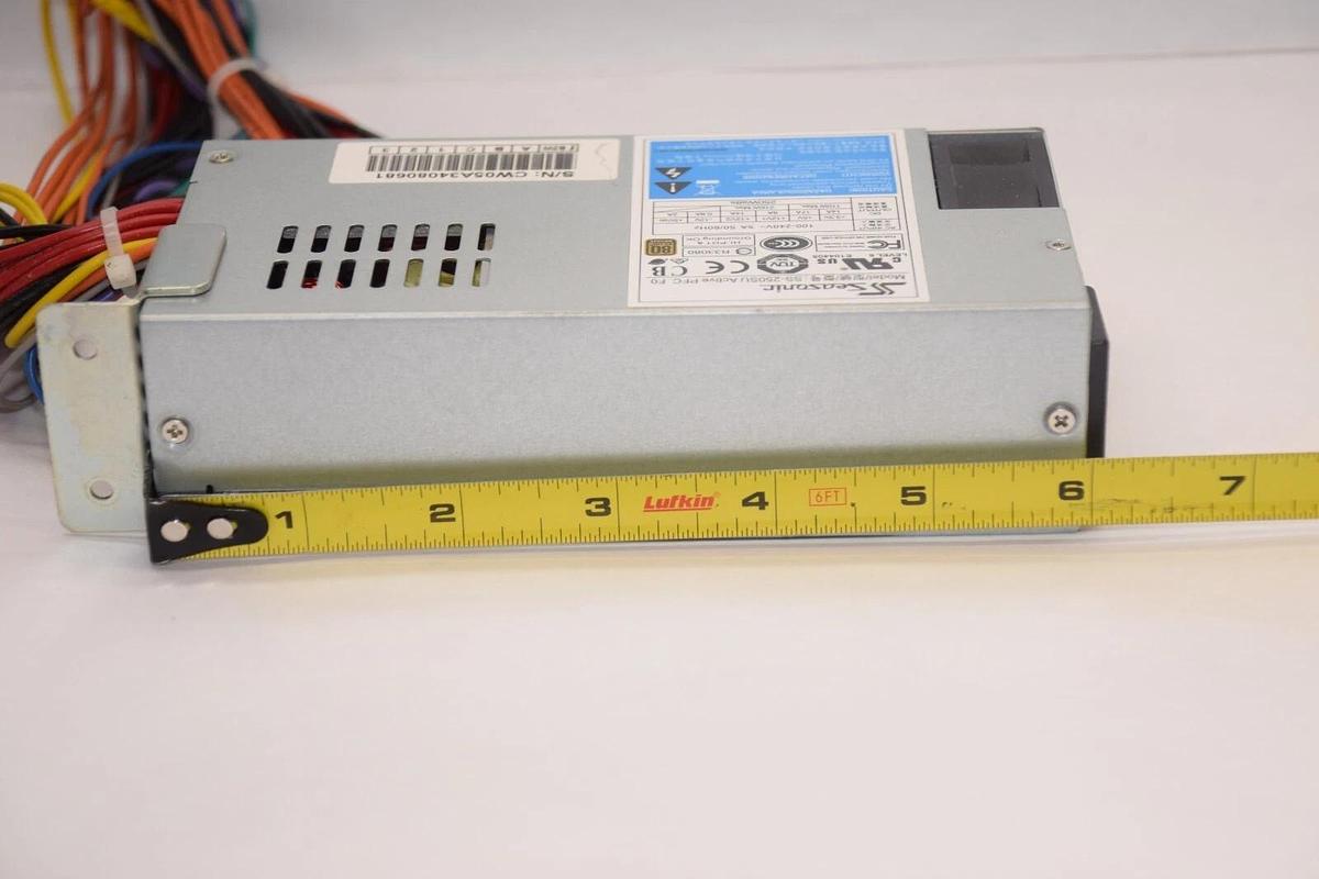 Used SEASONIC SS-250SU SS250SU Active PFC F0 100-240V 5A 50/60Hz Power Supply