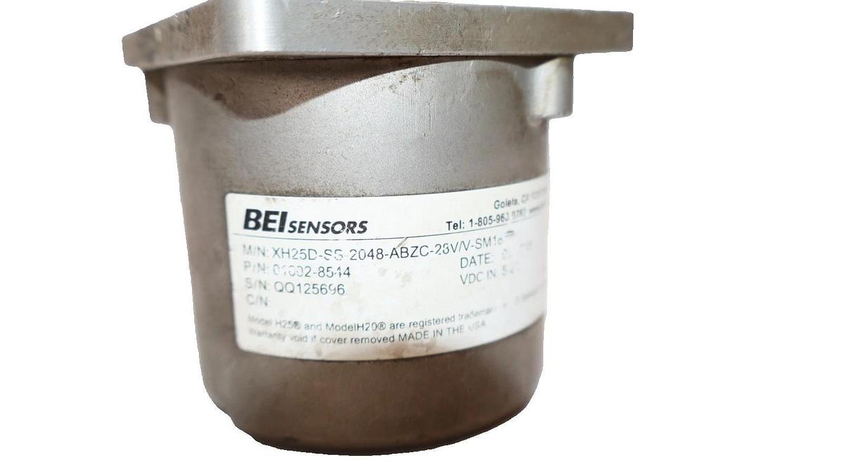 Used BEI XH25D-SS-2048-ABZC-28V/V-SM18 , XH25DSS2048ABZC28V/VSM18 Encoder