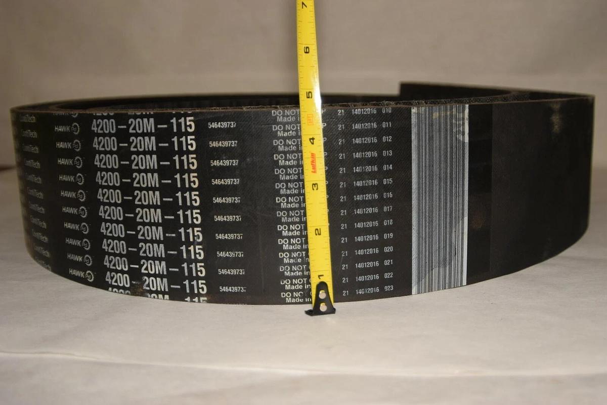 (NEW) CONTINENTAL 420020M115 4200-20M-115 4.5" Wide Hawk PD Timing Belt