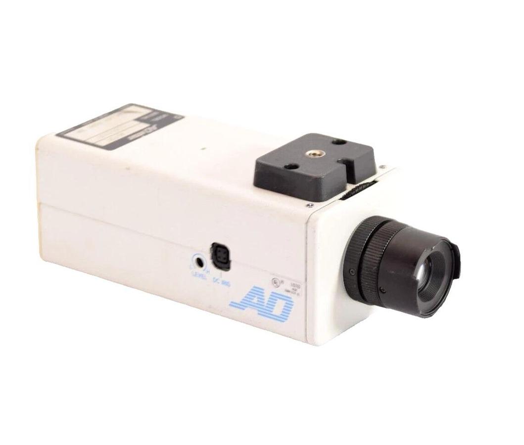 Used AMERICAN DYNAMICS AD730 24V 60Hz CCD Camera With 8mm , 1/2" 1:1.2 Lens