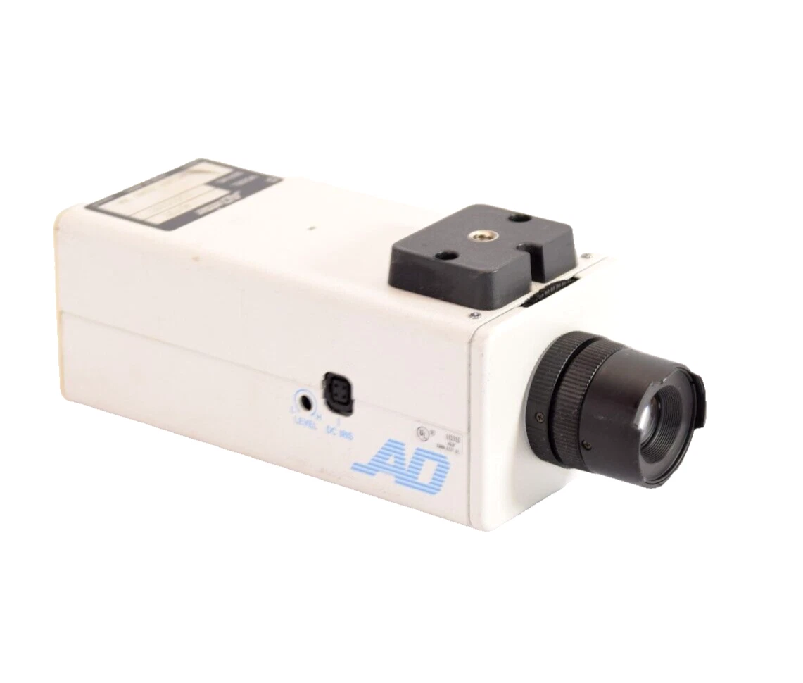 Used AMERICAN DYNAMICS AD730 24V 60Hz CCD Camera With 8mm , 1/2" 1:1.2 Lens