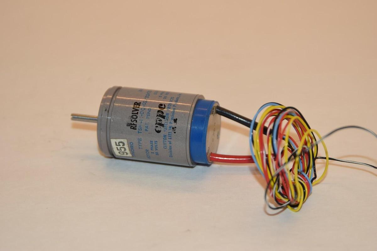 Used CLIFTON TSH-1 1-DQ-02/B247B TSH11DQ02/B247B 2 PHASE 20V RESOLVER