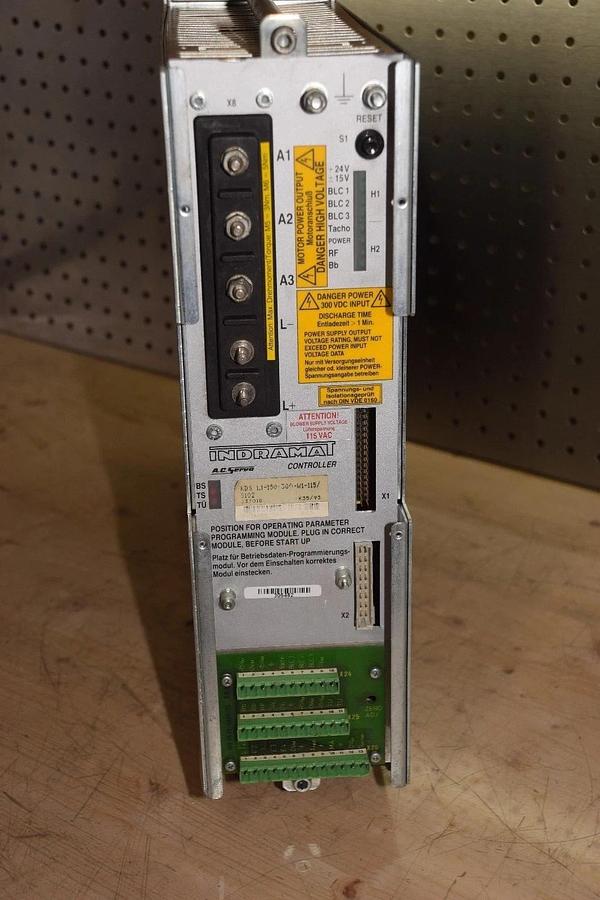 Used Indramat AC Servo Drive Controller KDS 1.1-150-300-W1-115 / S102