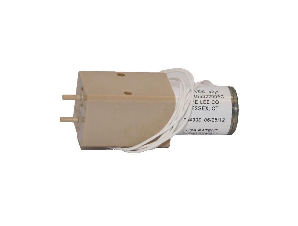 Used THE LEE CO. LPLX0502200AC 12Vdc Micro Diaphragm Water Pump Siemens 10456475