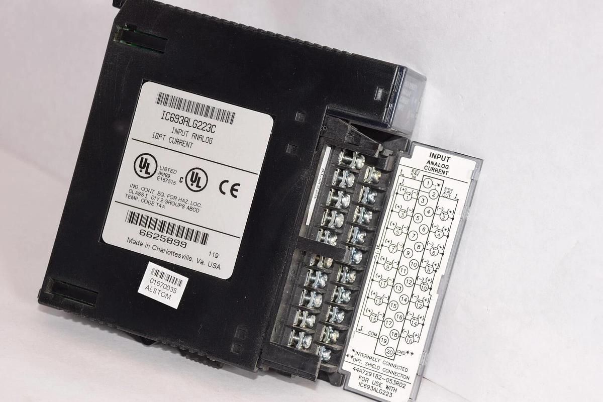 Used GE FANUC High Density Input Analog Module IC693ALG223C 16pt Current