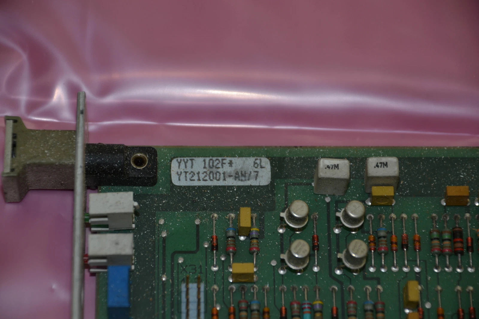 Used ABB ASEA CIRCUIT BOARD CARD YYT102F YYT 102F 6L YT212001-AN/7 2669 180-586/1