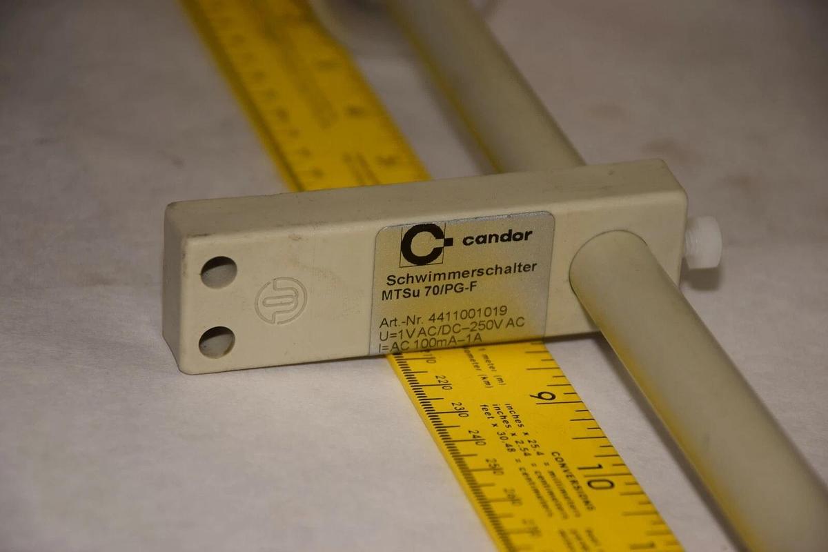 SCHWIMMERSCHALTER MTSu 70/PG-F 4411001019 250V AC 100mA-1A FLOAT SENSOR NEW