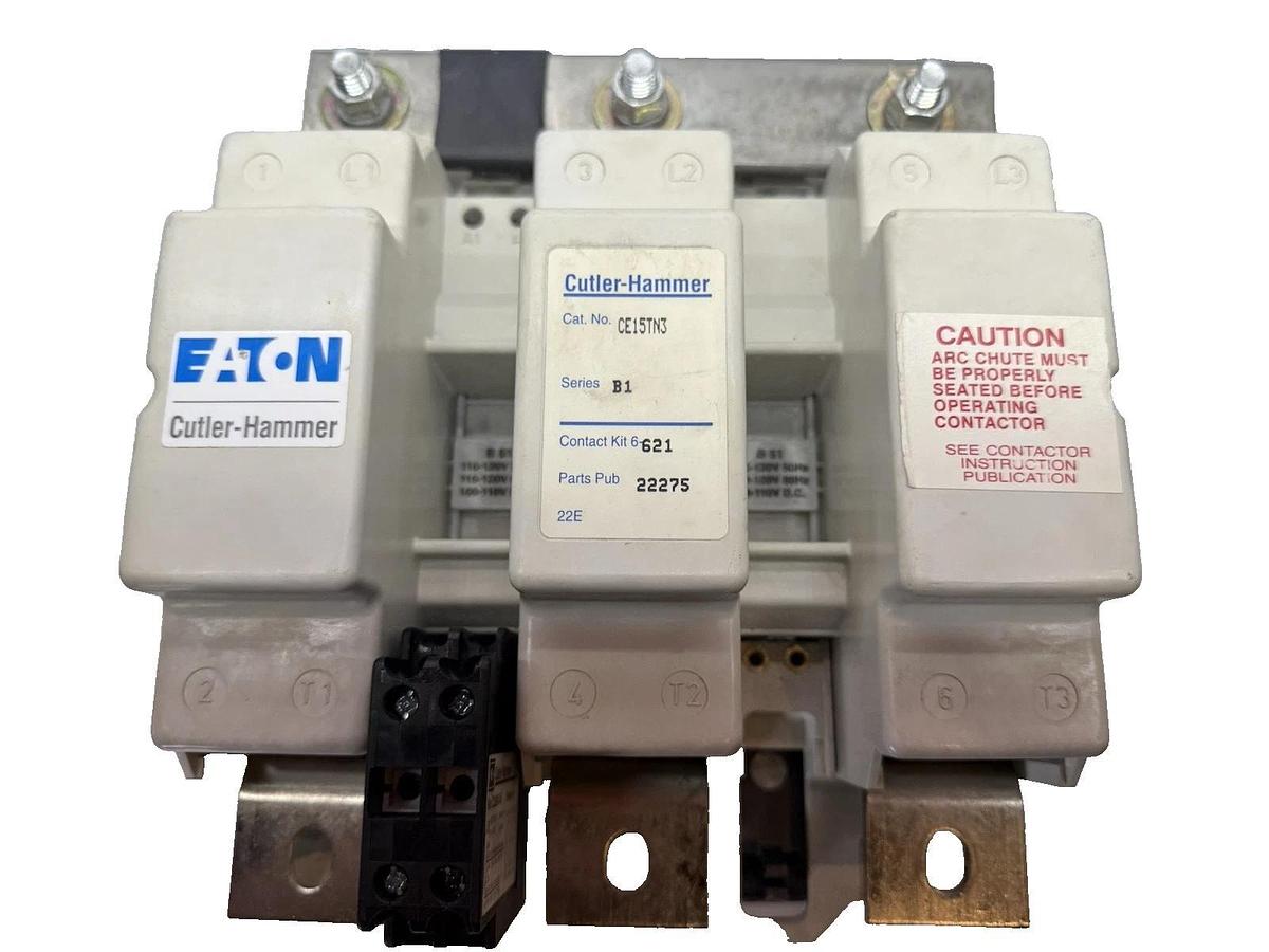 Cutler-Hammer CE15TN3 B1 Magnetic Contactor 600V, 420 Amp 120V coil 420A 1070503