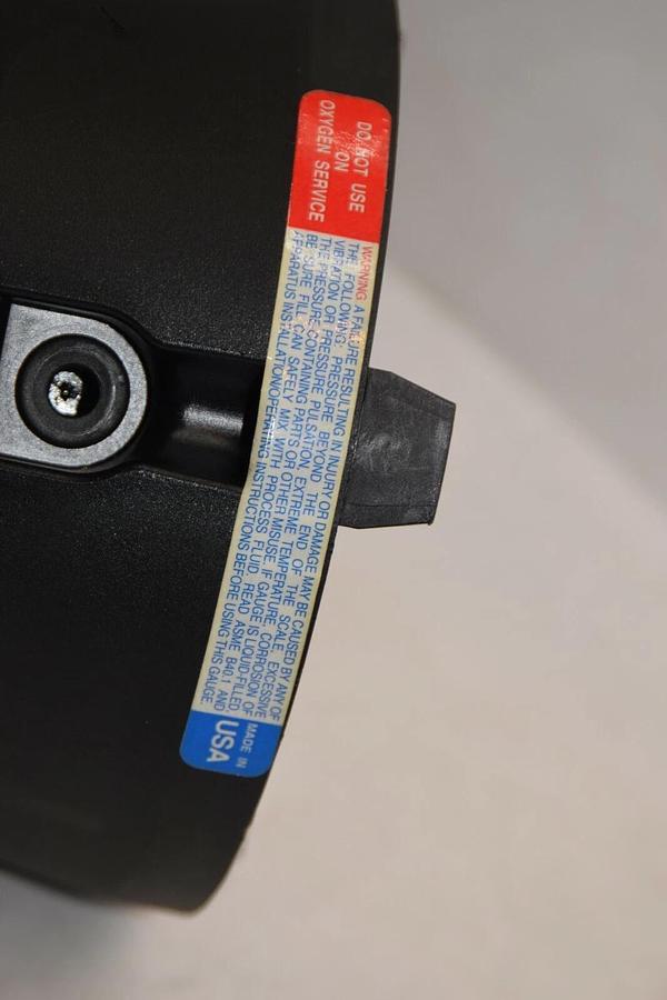 (NEW) WIKA -30 to 0 316 SS Tube and Connection Gauge