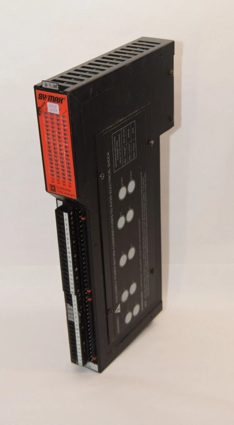 Used SQUARE D Sy/Max 8030 S30608-582-50 30608-582-50 B Rev 1.00 Relay Output Module
