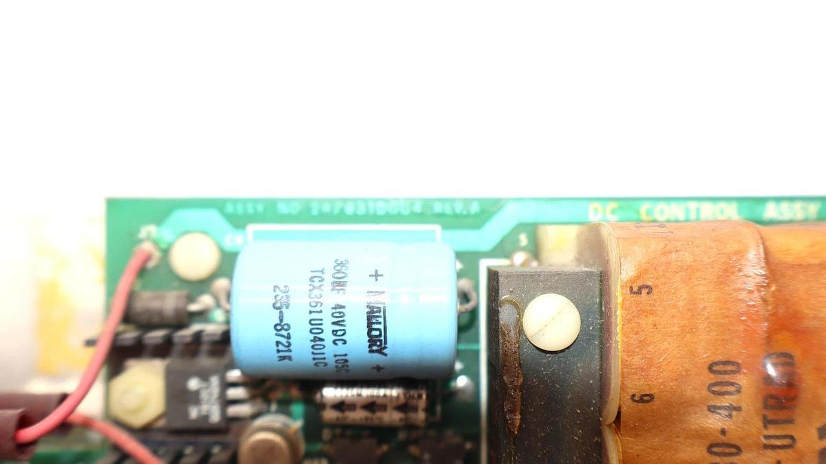 Used Beloit 287831D004 Rev A DC Control Assembly Circuit Board