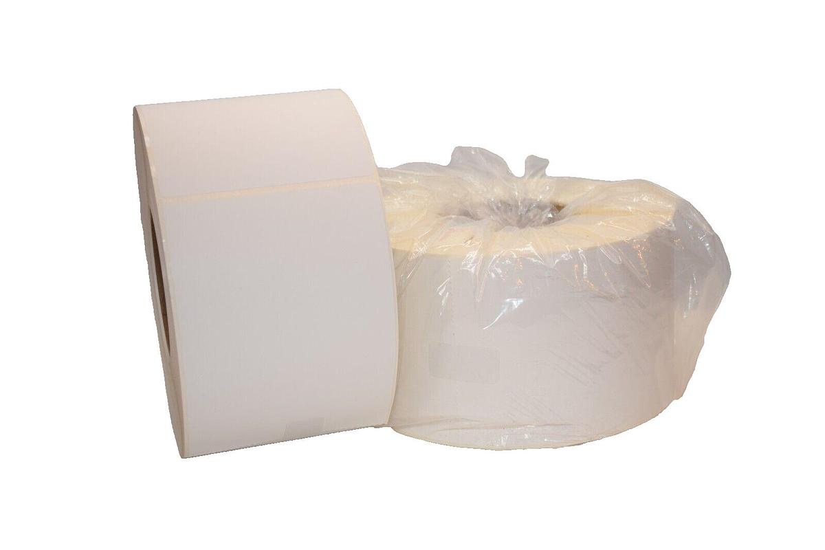 (Lot of 2) ULINE S-5037 , S5037 4x6 Thermal Transfer Label 1,000 per Roll