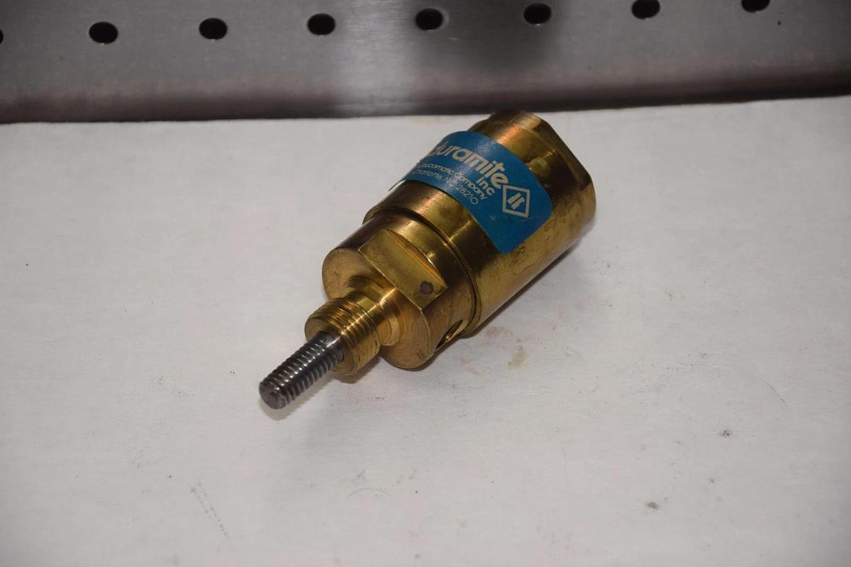 DURAMITE 20501 25 1K2 1/2" STROKE BRASS PNEUMATIC CYLINDER NEW