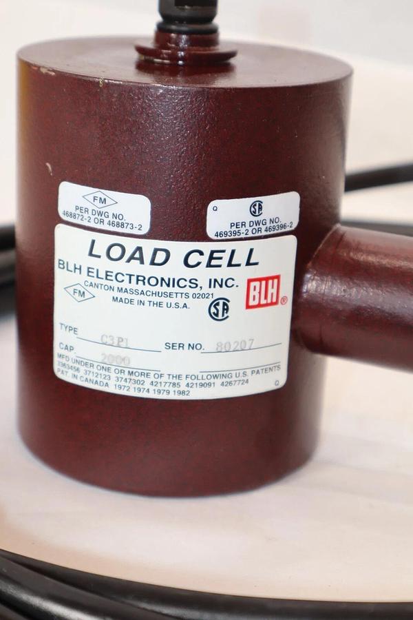 (NEW) BLH ELECTRONICS C3P1 2000 Load Cell