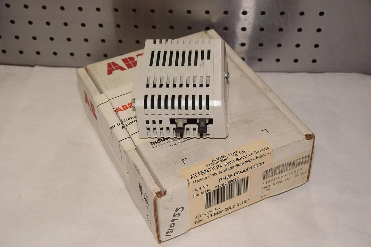 ABB P-HB-RFO-80010000 REPEATER HNET FIBER OPTIC S800 HARMONY PHBRFO80010000