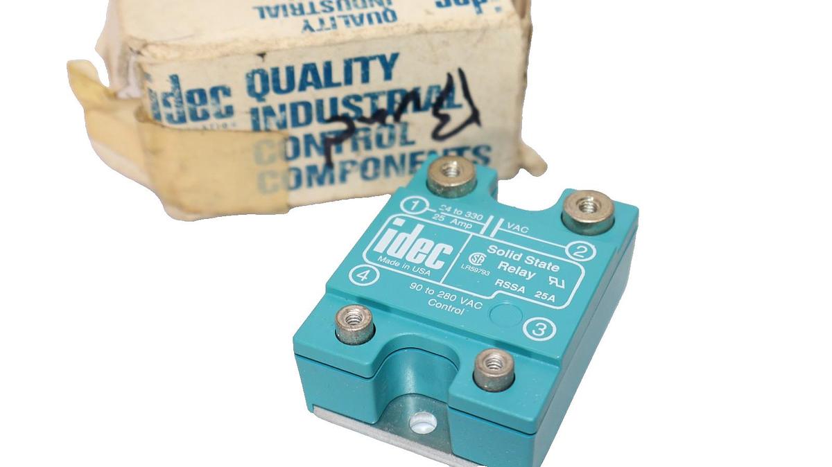 (NEW) IDEC RSSA 25A 90-280Vac Solid State Relay