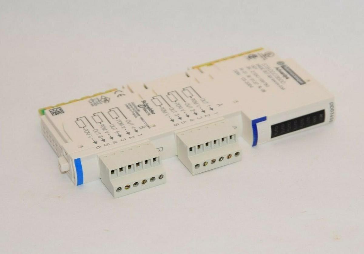 NEW) TELEMECANIQUE STBDDO3600 STBDD03600 24Vdc 6pt Advantys Distribution Module