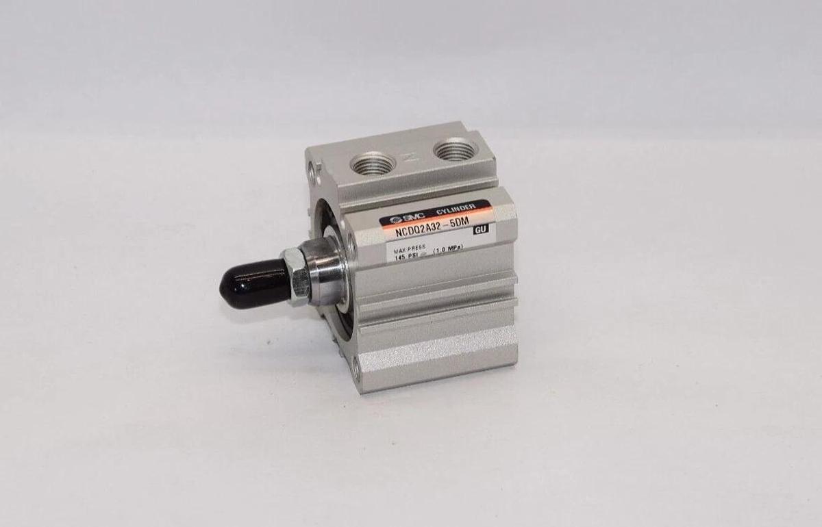 (NEW) SMC NCDQ2A32-5DM 145psi Compact Air Cylinder