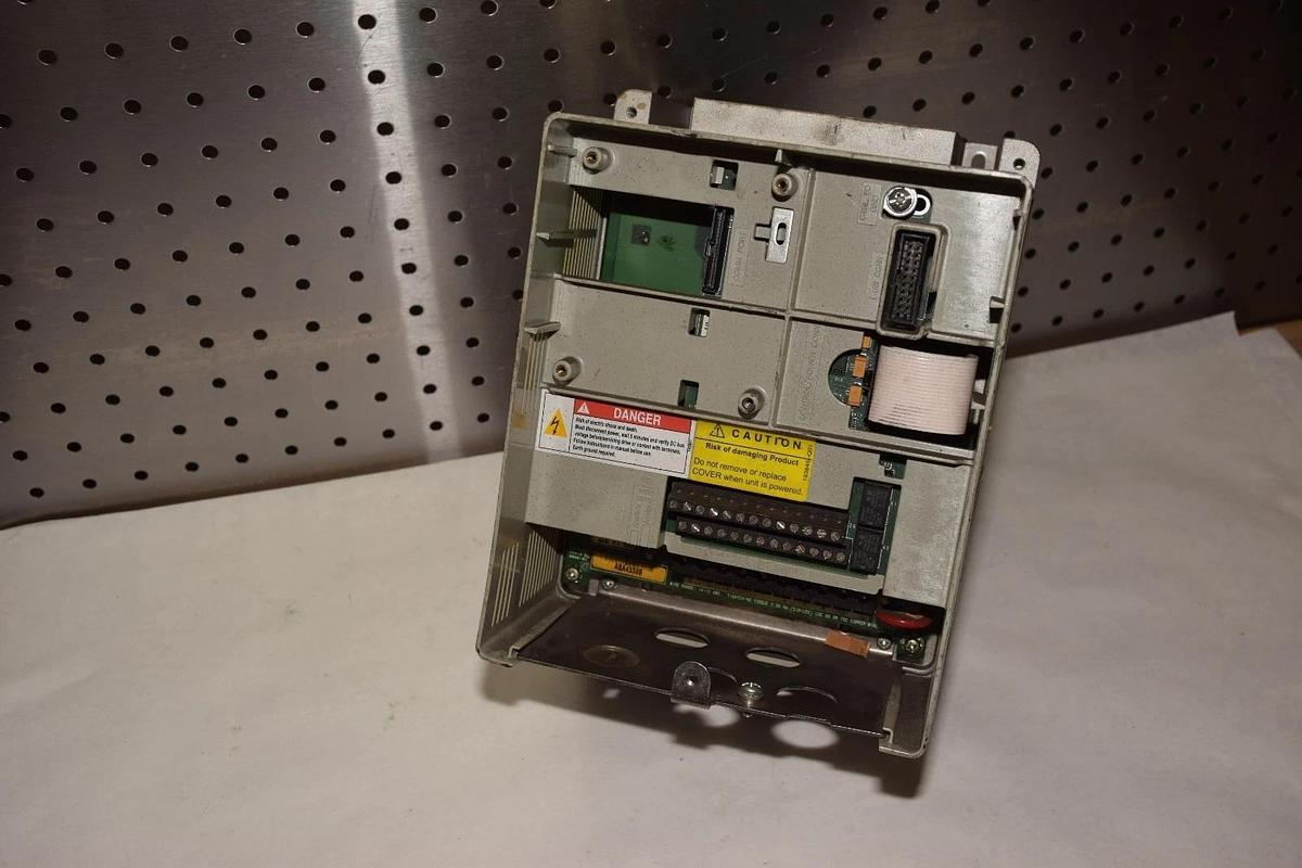 Used ALLEN BRADLEY 20AD5P0AYNNNNN 3HP 400V Drive missing front cover Sold AsIs