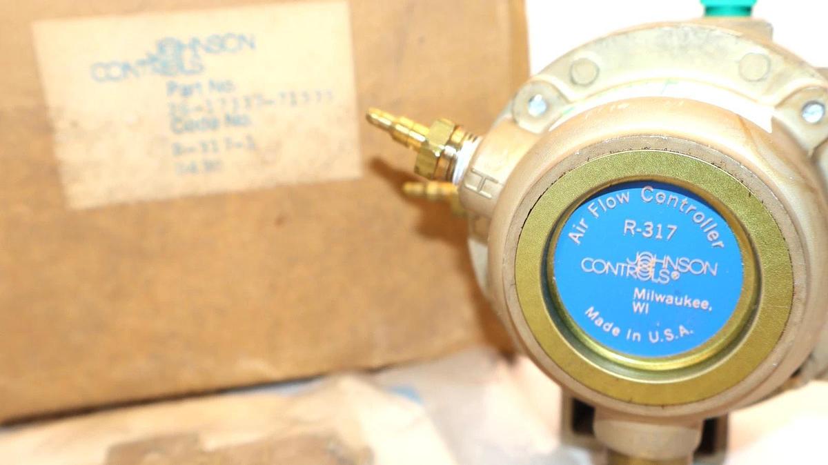 Johnson Contorls Air Flow Controller R-317-1 , 26-17337-71535 (New)