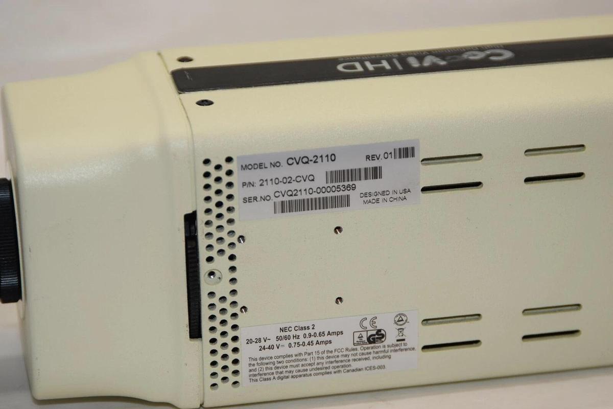 NEW CO VI HD CVQ-2110 Rev 01 High Definition Video Surveillance Security Camera
