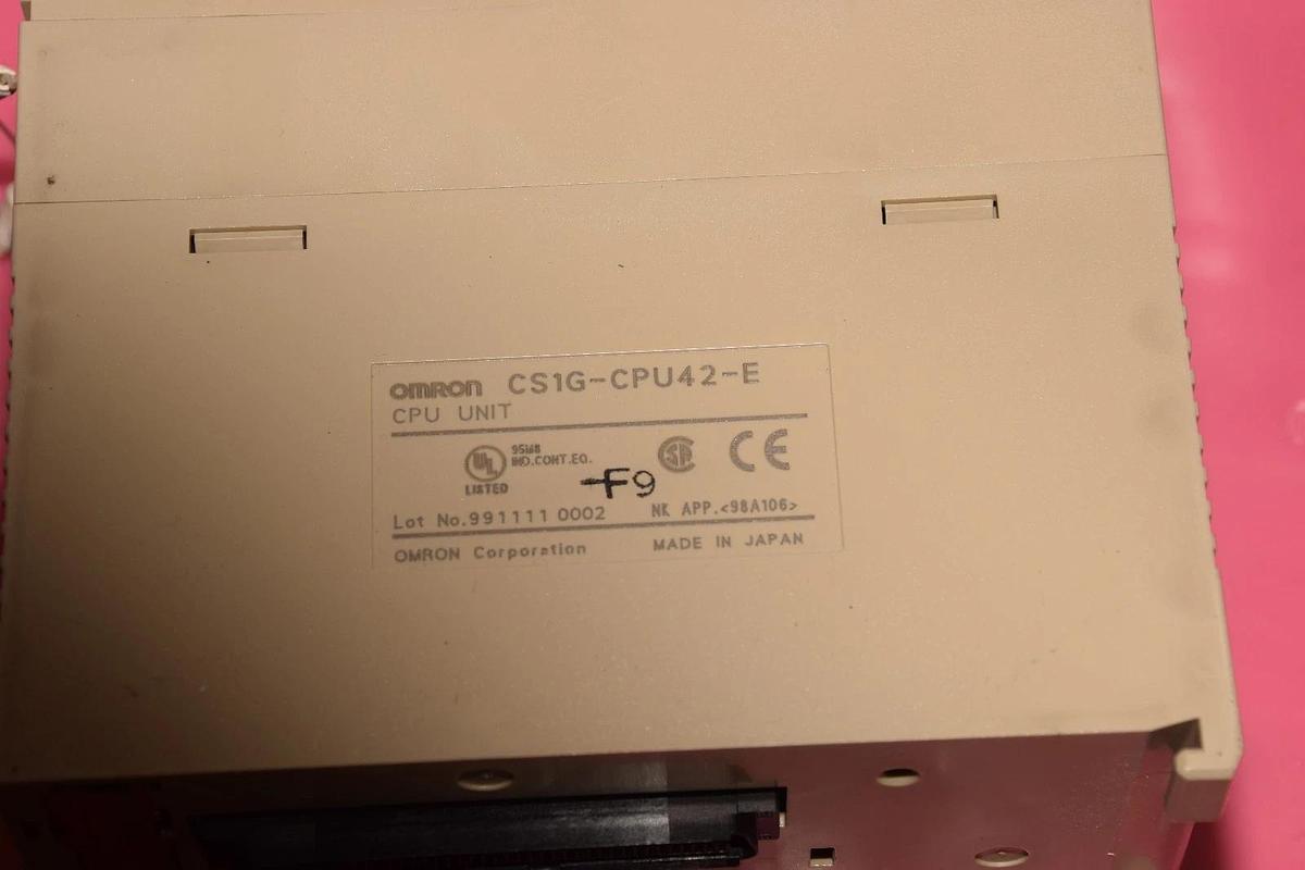 Used OMRON CS1G-CPU42-E CONTROLLER (with) CS1W-SCB21 communication Board