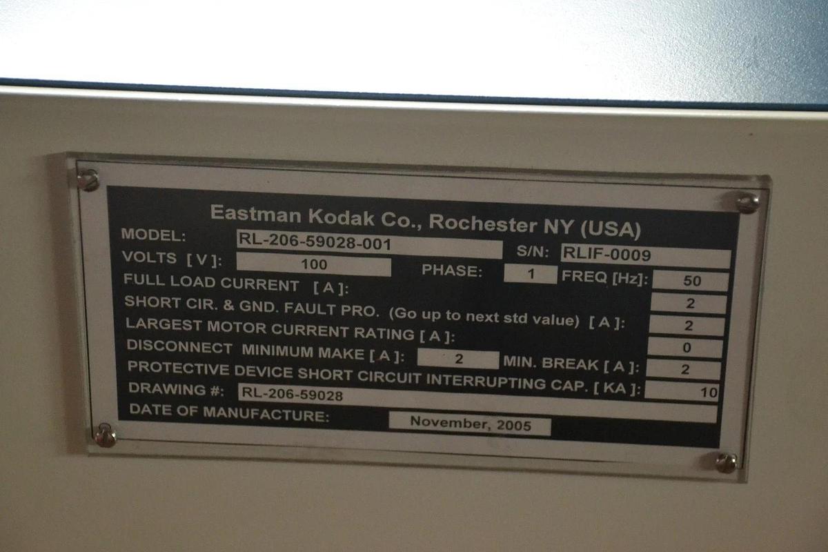 Used EASTMAN KODAK POWER SUPPLY RL-206-59028-001