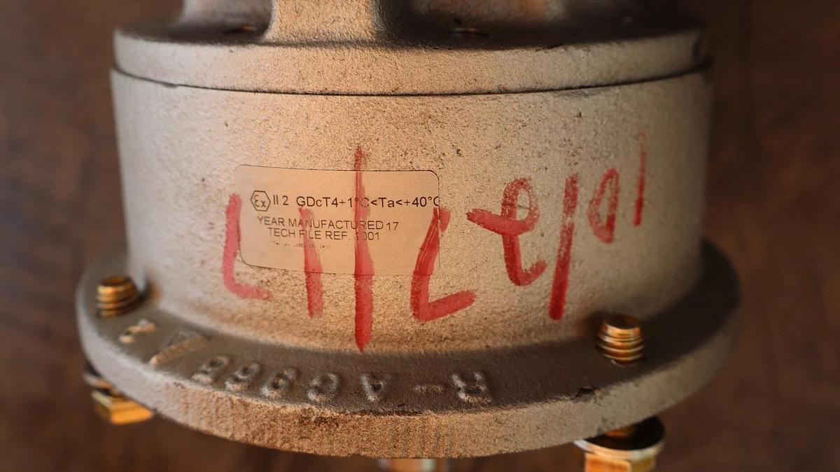 Used GAST Air Motor 8AM-NRV-32A  8AMNRV32A 5hp USA