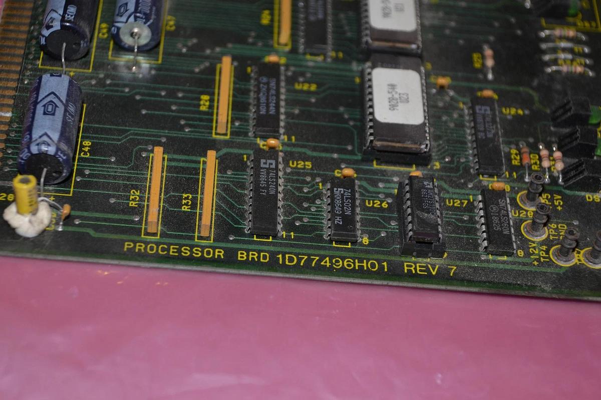 Used WESTINGHOUSE Processor Board Card 5879C87G0 5879C87G01 Rev 25 1D77496H01 Rev 7