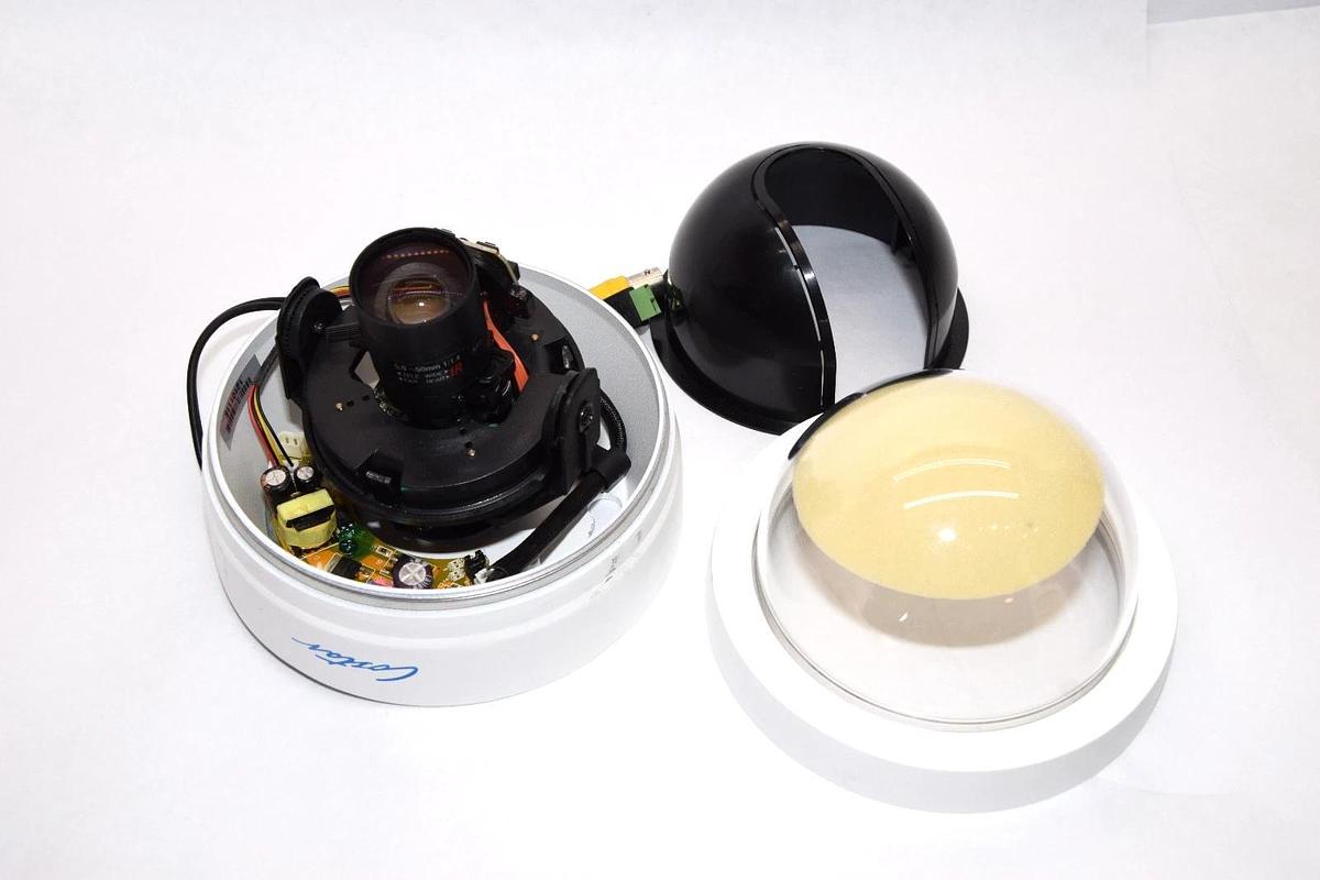 Used Costar CDC3550MFVW 5-50mm Vandal Flex Dome Security Camera