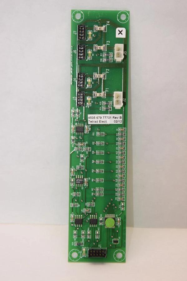Used TETRAD ELECTRIC 4535 679 77701 , 453567977701 Rev B Circuit Board / Card