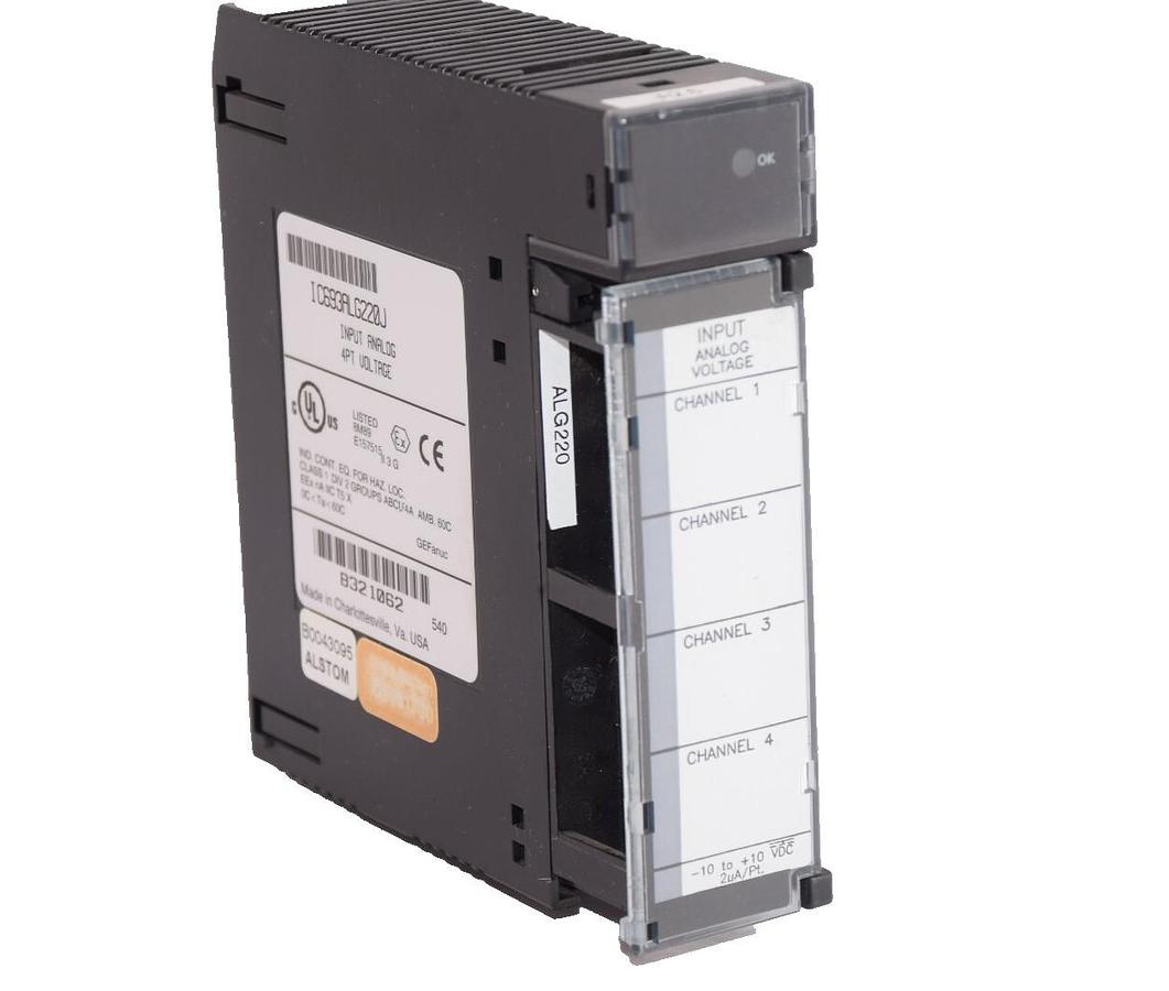 Used GE FANUC Input Analog Module IC693ALG220J 4PT Voltage