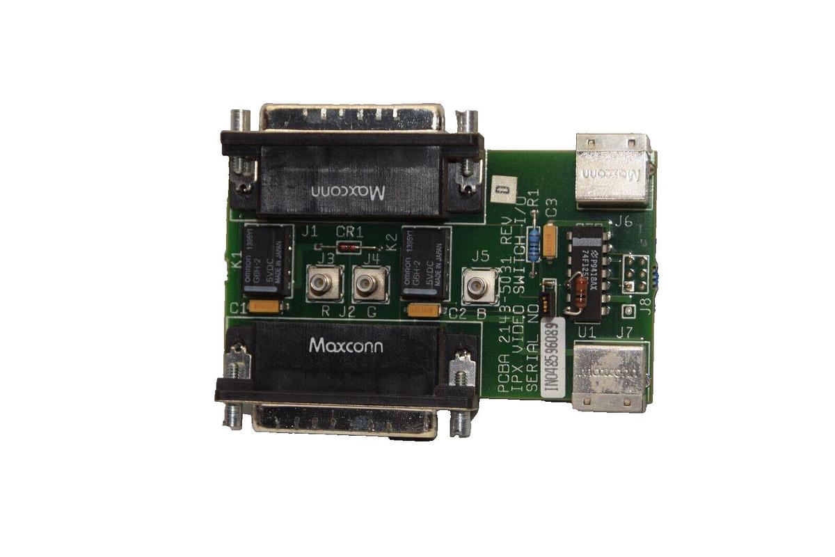 Used ADAC LABS 2143-5031 , IN048596089 IPX Video Switch I/O Board / Card