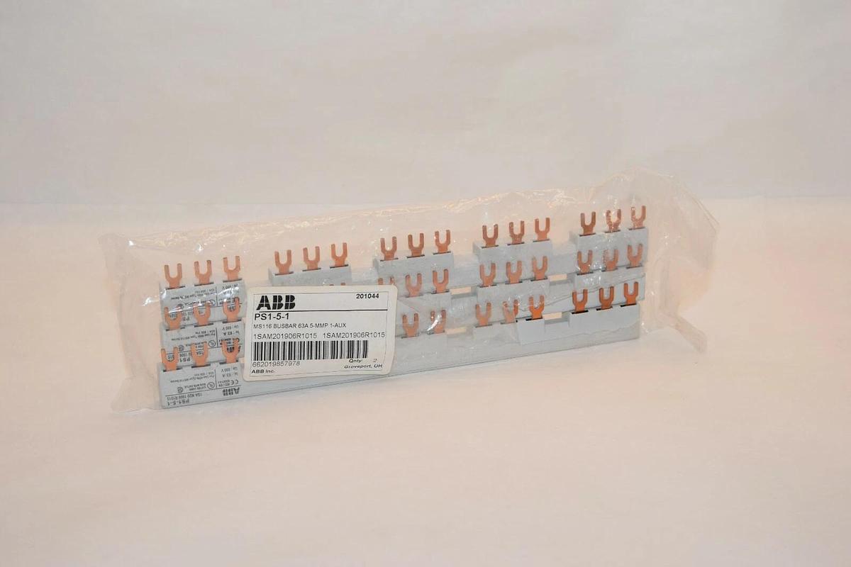 (NEW) ABB PS1-5-1 MS116 63A Busbar