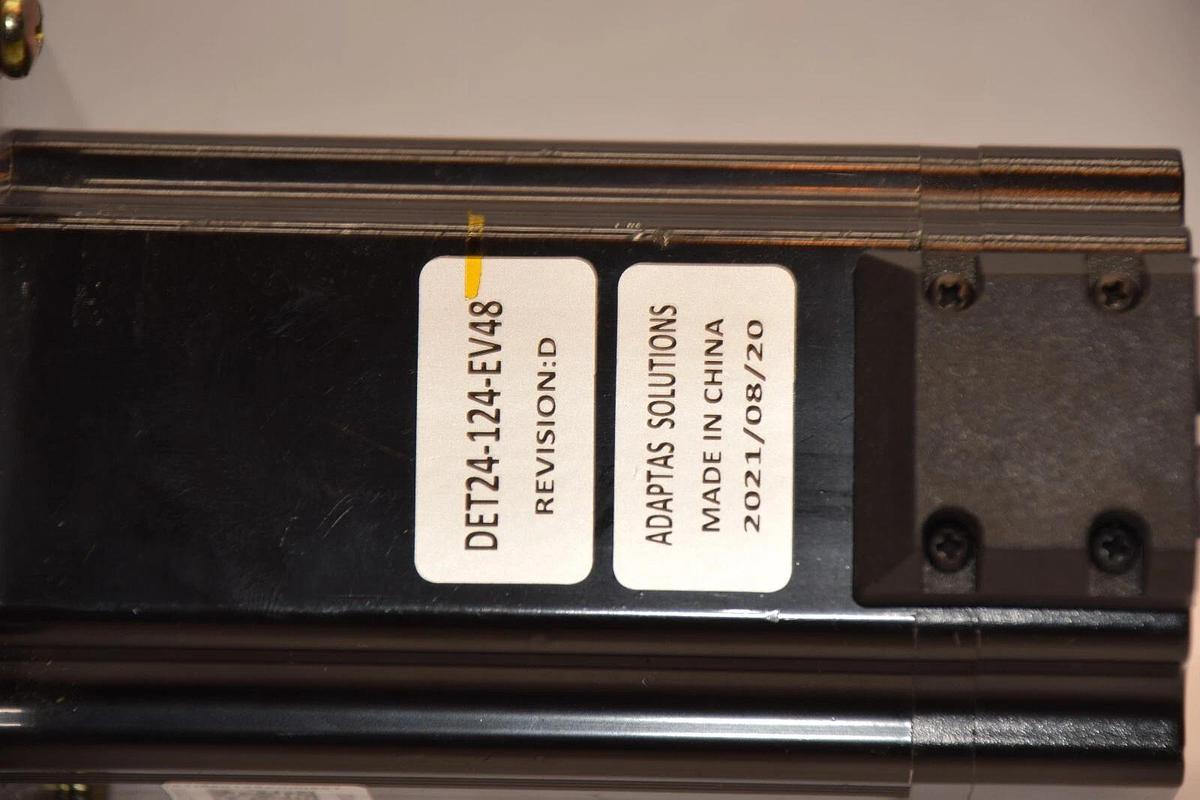Used ADAPTAS SOLUTIONS DET24-124-EV48 Motor NEUGART Gearbox PLFN064-050-RSSD3AD-Z12.7
